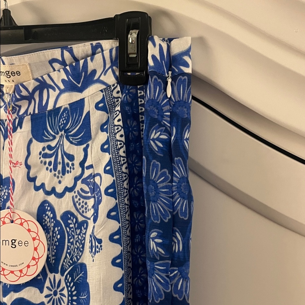 Blue Hawaii Printed Palazzo Pants by Umgee - Picture 7 of 7